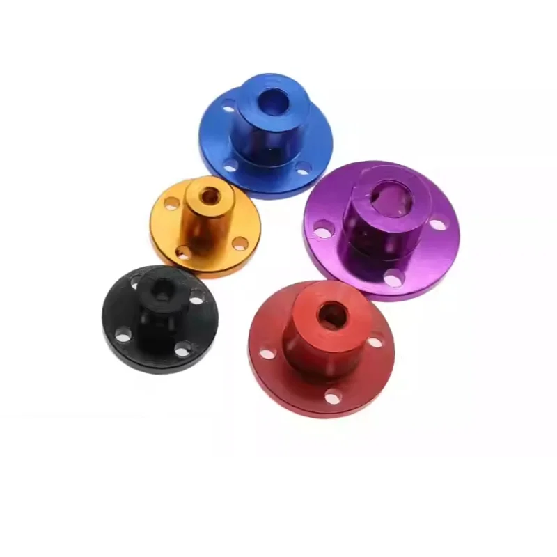 3/4/5/6/8mm Aluminum Alloy Flange Coupling For Motor Guide Shaft Coupler Support Connector Motor Guide Shaft Connector
