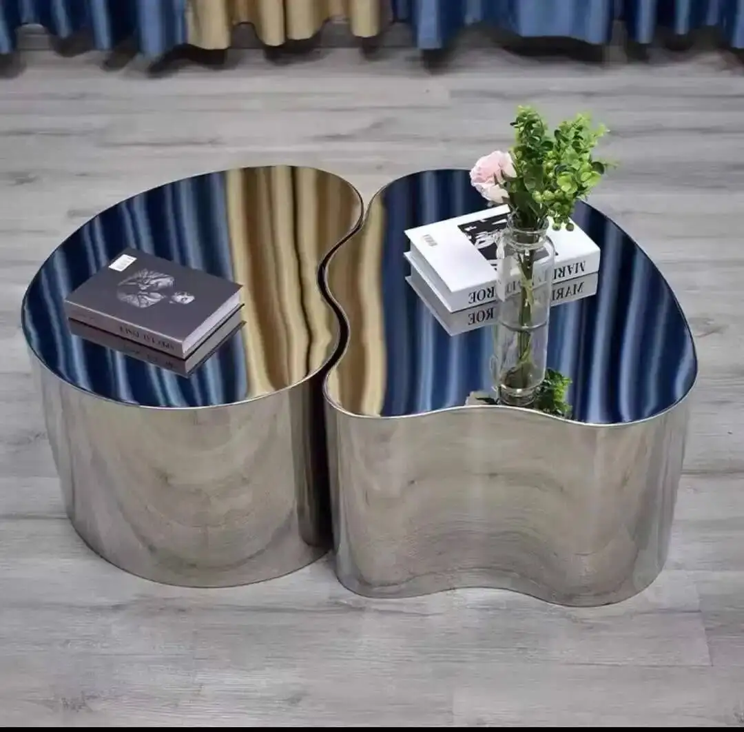 Metal Luxury Coffee Table Decoration Living Room Designer Side Table Moving Standing Nordic Couchtisch Lounge Suite Furniture