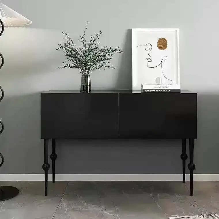 Nordic Trendy Hallway Table Unique Luxury Portable Beauty Corner Table Space Saving Tabel Console Hallway Table Furniture
