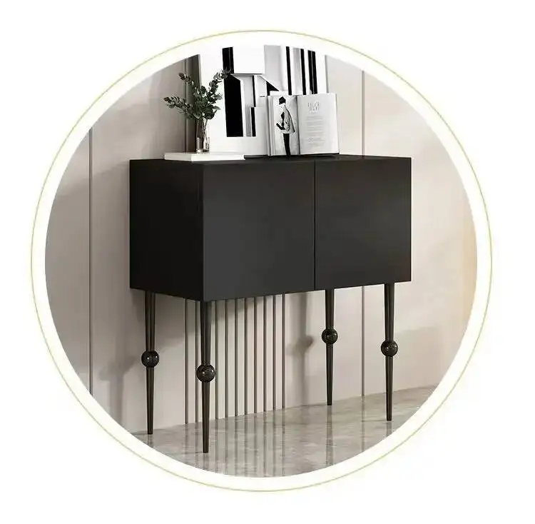 Nordic Trendy Hallway Table Unique Luxury Portable Beauty Corner Table Space Saving Tabel Console Hallway Table Furniture