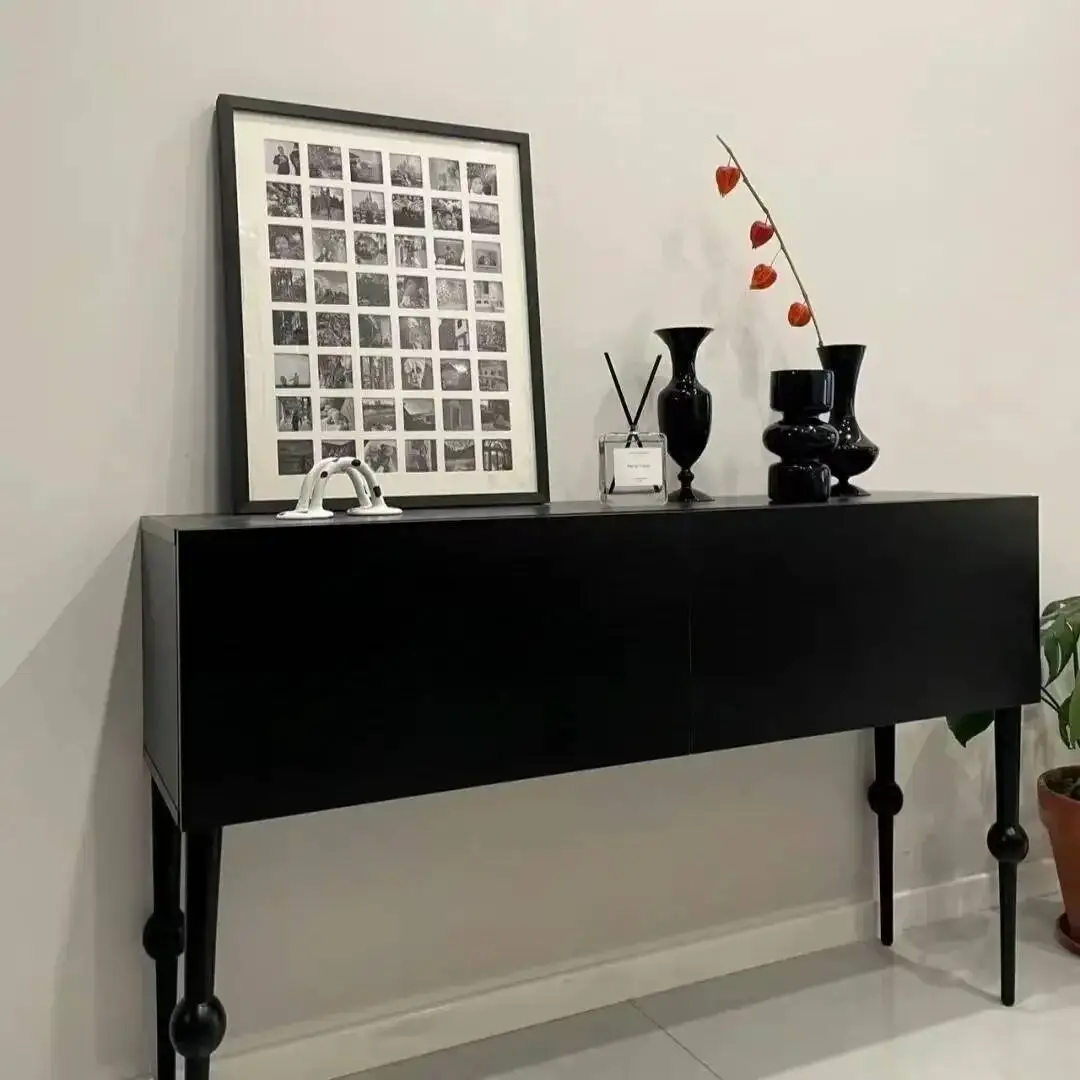 Nordic Trendy Hallway Table Unique Luxury Portable Beauty Corner Table Space Saving Tabel Console Hallway Table Furniture