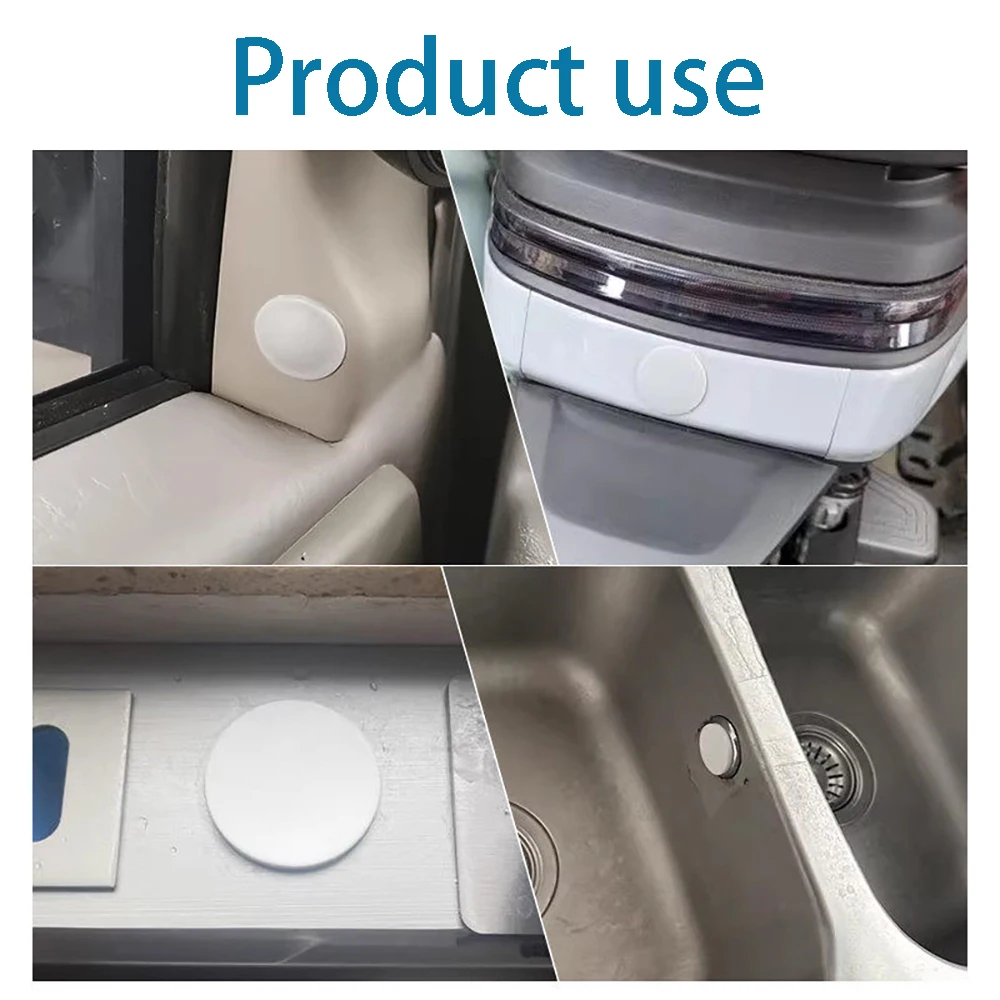 White Silicone Rubber Seal Hole Plugs Hollow Blanking End Cap Bore 6.8-201.5mm T Type Stopper Dustproof Plug Pipe Inserts