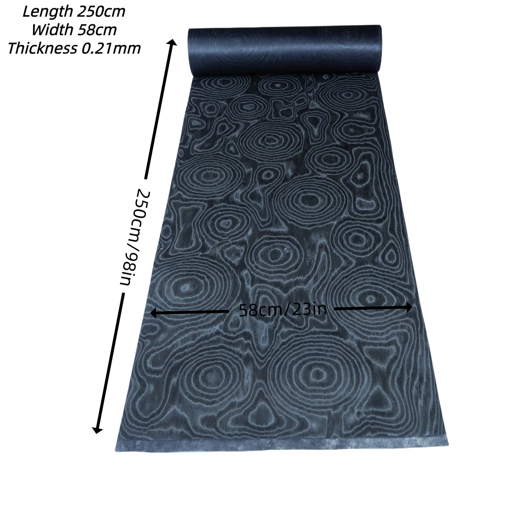 Tech Annual Ring Wood Veneer Used For Wholehouse Customization High-End Furniture Veneering DIY Wall Decoration