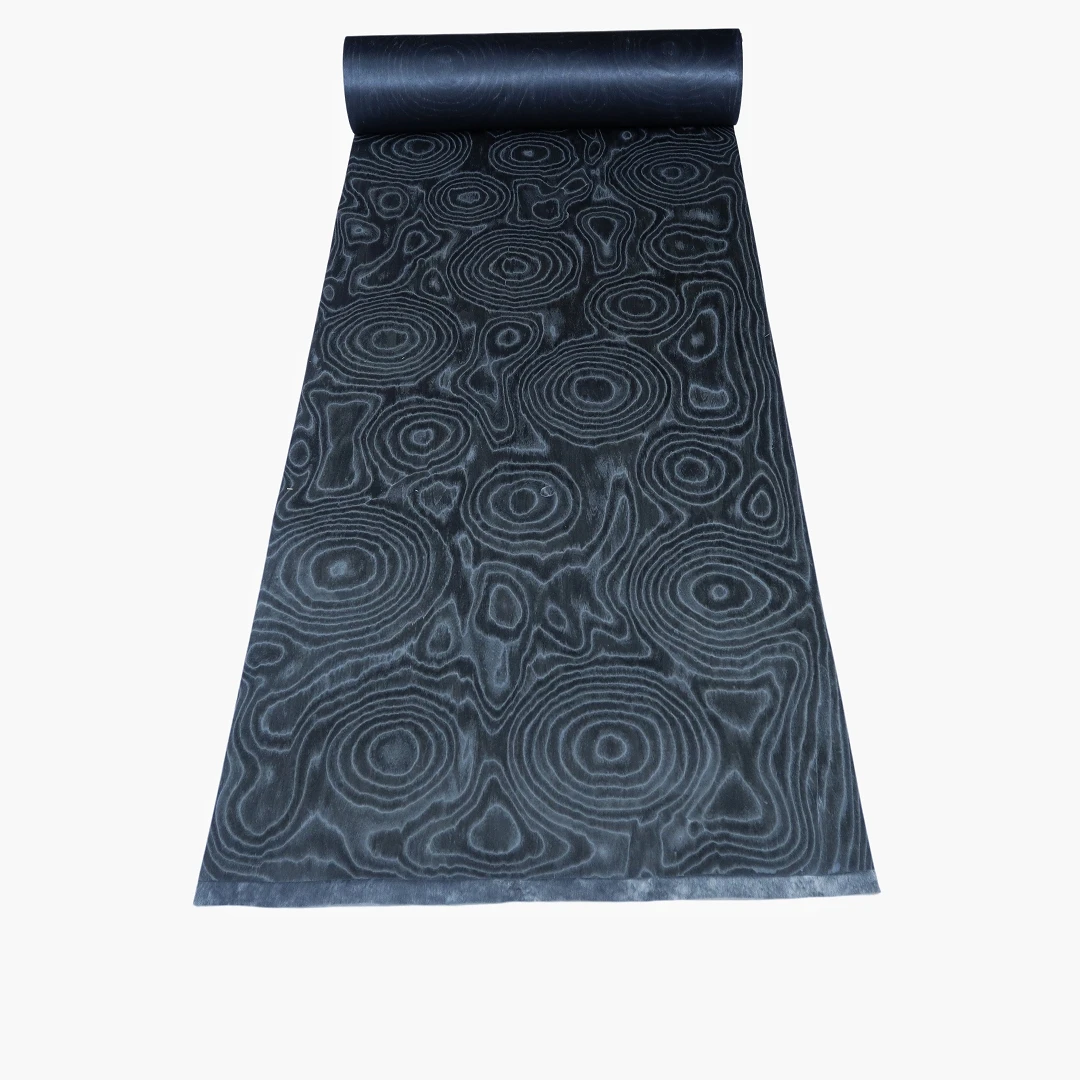 Tech Annual Ring Wood Veneer Used For Wholehouse Customization High-End Furniture Veneering DIY Wall Decoration