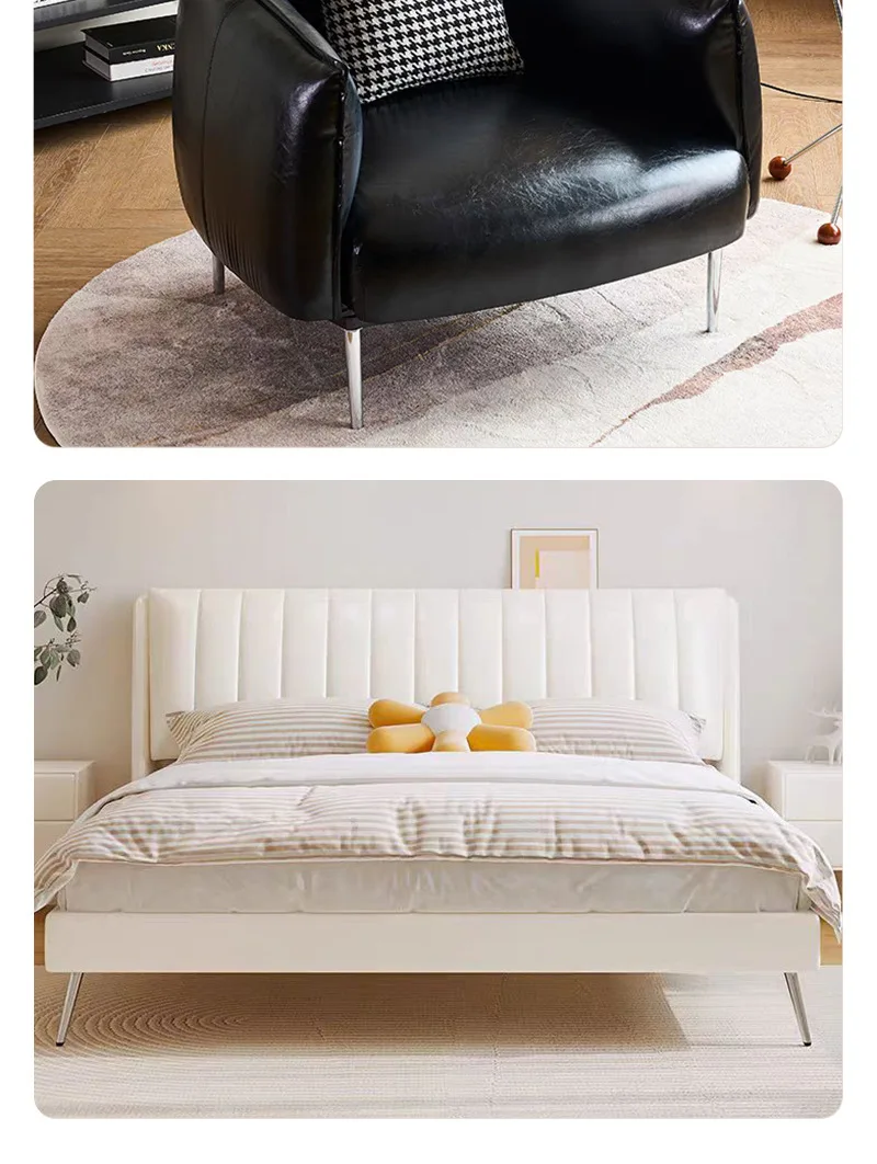 4Pcs Tapered Chrome Furniture Legs 10-45CM Metal Feet for Sofa Table Cabinet Stool Chair - Home Decor Accessories