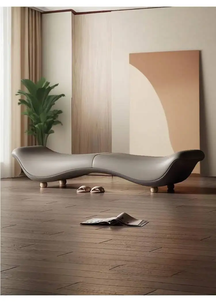 Clothing modern Light Cloakroom Luxury Minimalist Sofa Store Long Bench Living Shoe Room Bench Couple Fun Bedroom Bed End Bench
