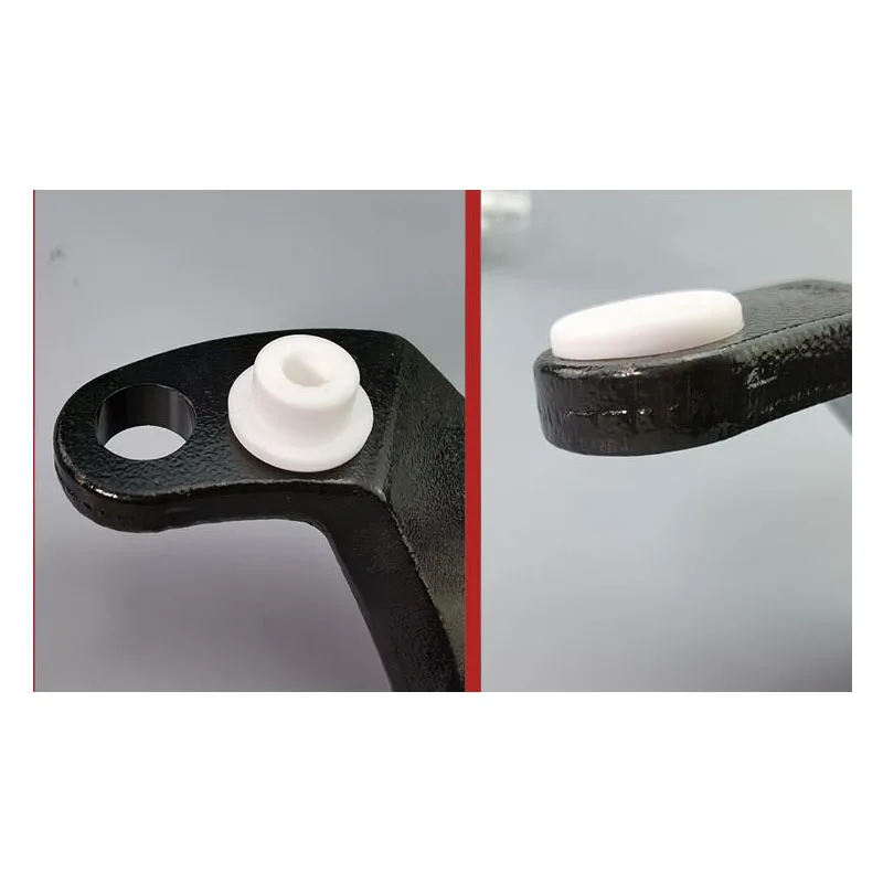 White 6.8mm~68.6mm Silicone Seal Hole Plugs Waterproof Hollow Blanking End Cap T Type High Temp Resistance Dustproof Stopper