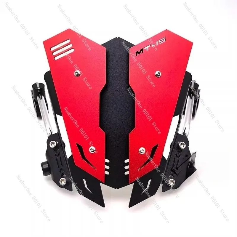 For Benda Jinjila 300 Black Flag 500 LFC700, Universal Aluminum Motorcycle Windshield CNC Modified Part