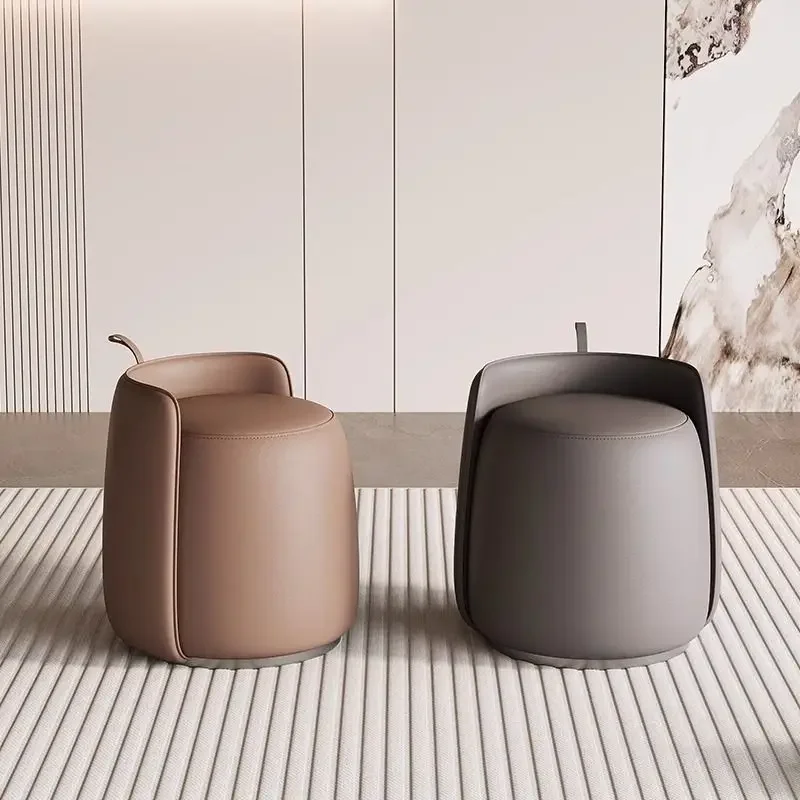Luxury Minimalist Dressing Stool for Vanity Shoe Changing Living Room Seating & Footrest Versatile Multipurpose Stool