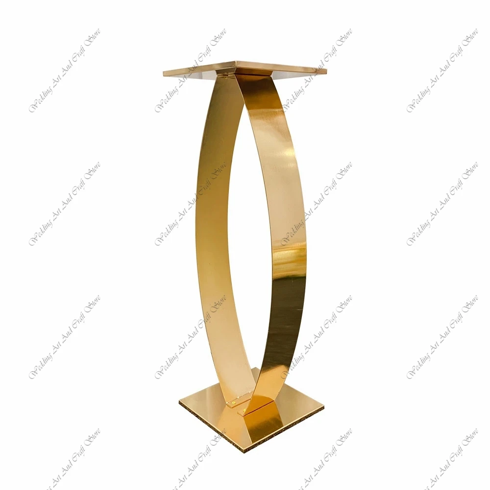 36pcs f30 Round Back Chair Gold Stainless Steel Wedding Chair with White Cushion Hotel Stackable Banquet Dining Chair ivy1092