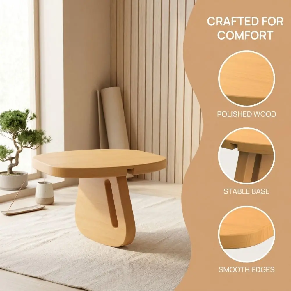 Prayer Chair Solid Wood Wooden Yoga Bench Detachable Balanced Meditation Bench Simple Creative Yoga Bench Kneeling