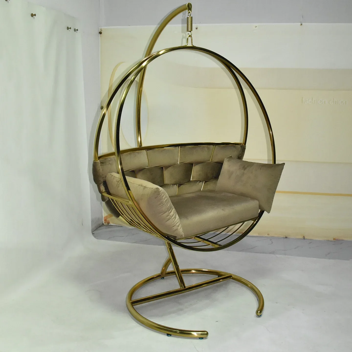 Garden Hanging Basket Swing Indoor Rocking Chair Household Balcony Hanging Basket Chair Outdoor Light Luxury Hanging