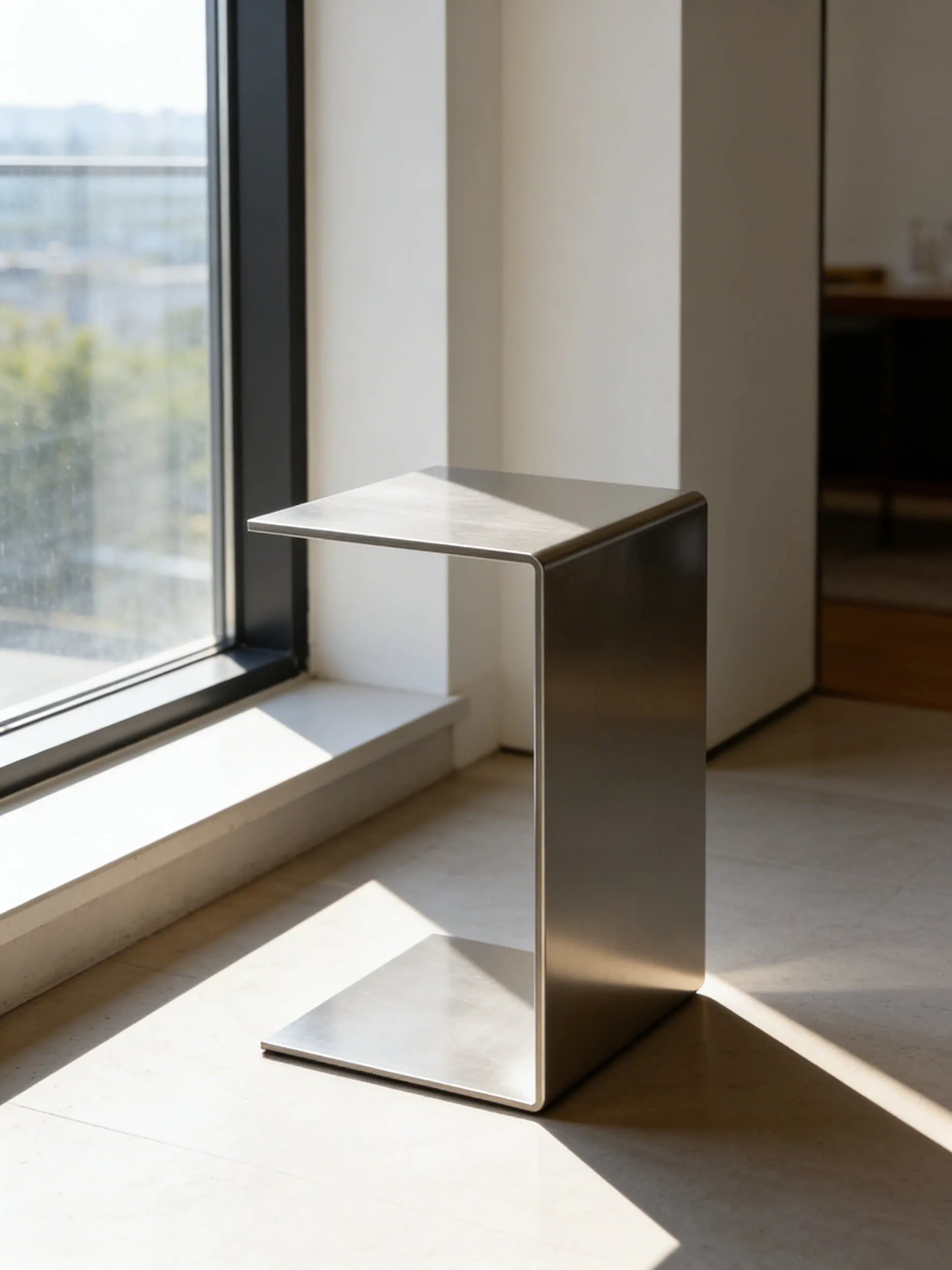 End Tables Mini hotel furniture Stainless steel living room simple and light luxury coffee table creative Nordic small table