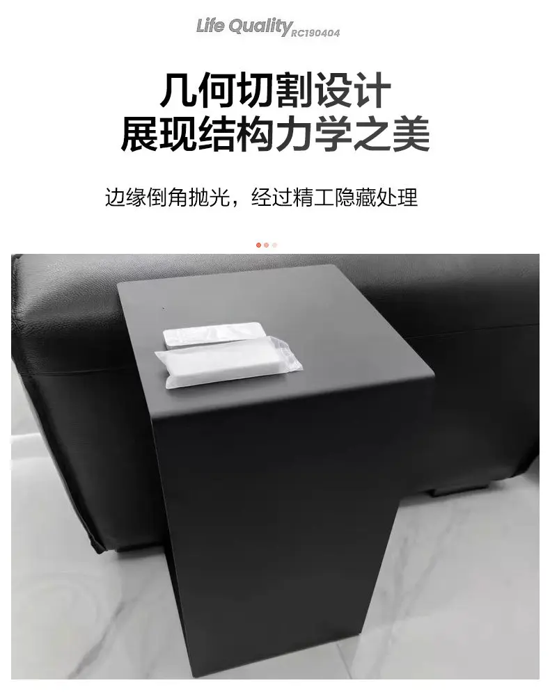 End Tables Mini hotel furniture Stainless steel living room simple and light luxury coffee table creative Nordic small table