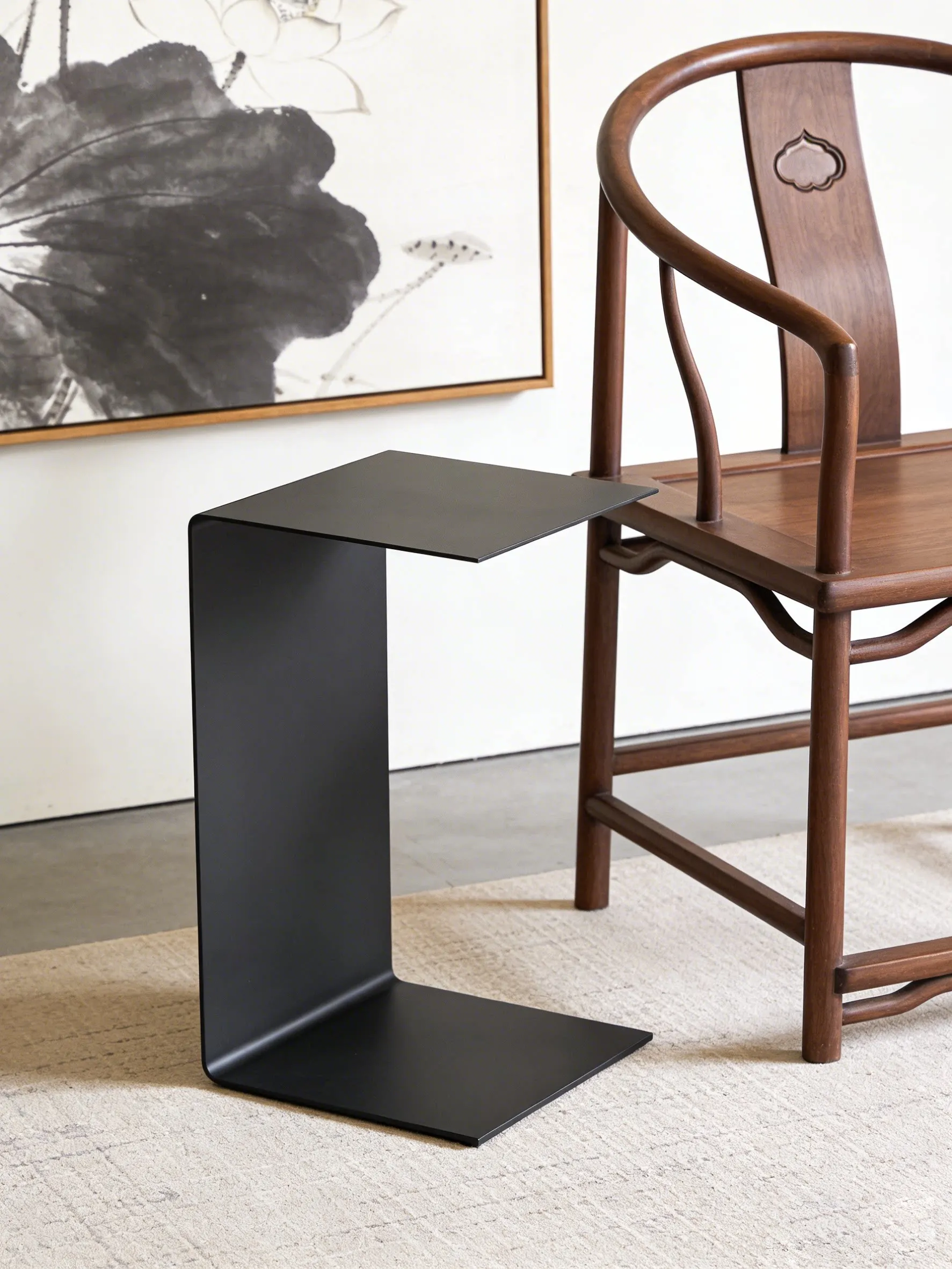 End Tables Mini hotel furniture Stainless steel living room simple and light luxury coffee table creative Nordic small table