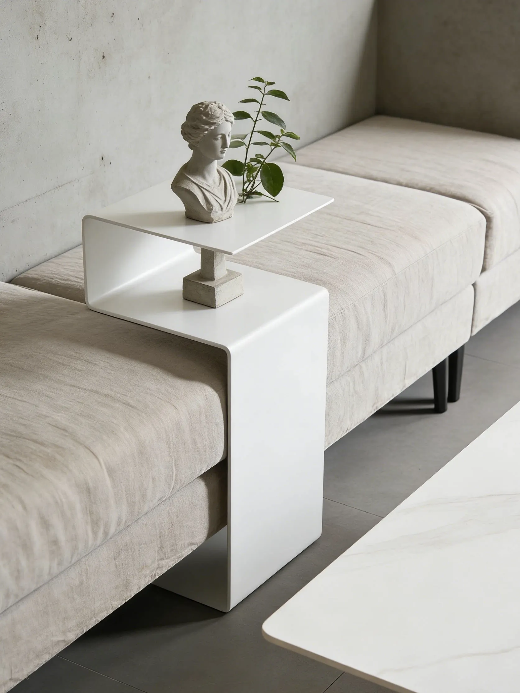 End Tables Mini hotel furniture Stainless steel living room simple and light luxury coffee table creative Nordic small table