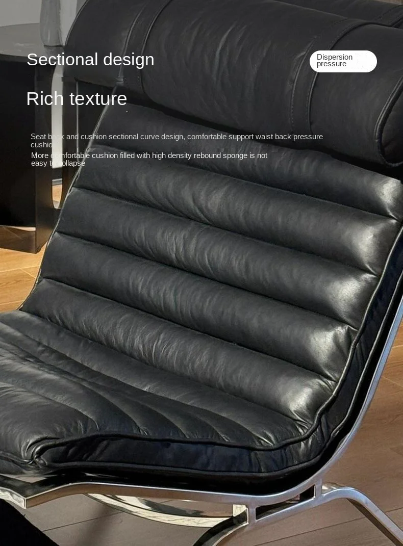 Designer Antique Sofa Chair Minimalist Light Luxury Lazy Leisure Lounge Chair for Living Room