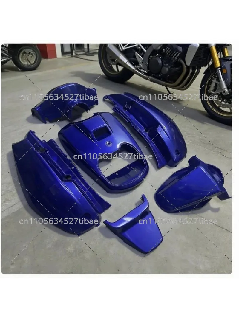 2026 4VP BWS100 100cc Motorcycle Body Parts Duck Paint Full Car Shell Outer Panel Kit for Custom Chopper Bike