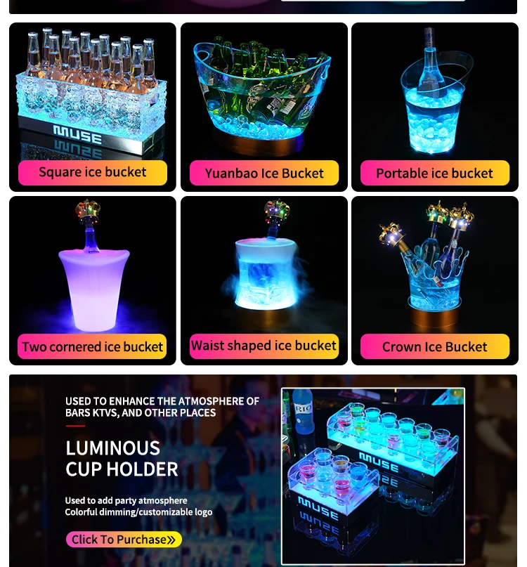 New Illuminated Swan Bottle Presenter Nightclub Bar Party White Gray Goose Vodka Display Rechargeable Light Emitting Diode