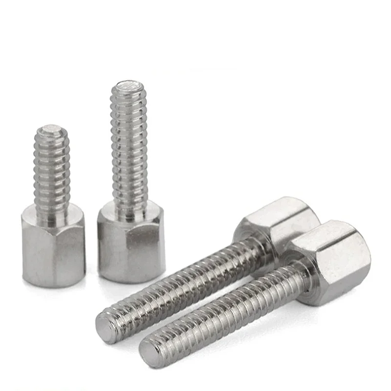 UNC #4-40 Copper/Iron Nickle-plated 304 Stainless Steel Hex Standoff Male-Female Spacer Column Spacer For PCB Board Motherboard
