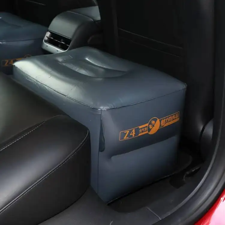 Car Inflatable Mattress Car Gap Filling Pad Rear Seat Footstool Car Travel Camping Air Bed Cushion Trunk Booster Cushion