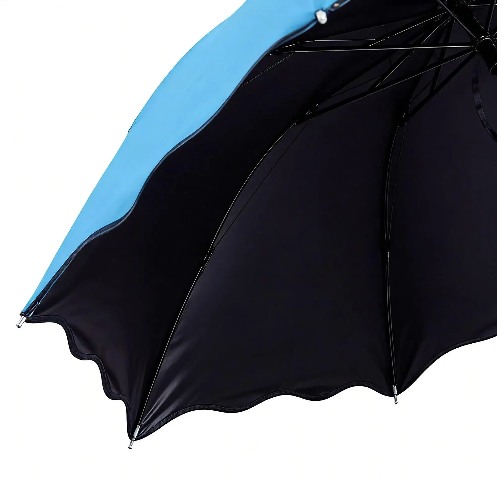 95cm Outdoor Plant Umbrella Foldable Garden Sun Shade Hydrangea Flower UV Protection Canopy Ground Insert for Patio Balcony
