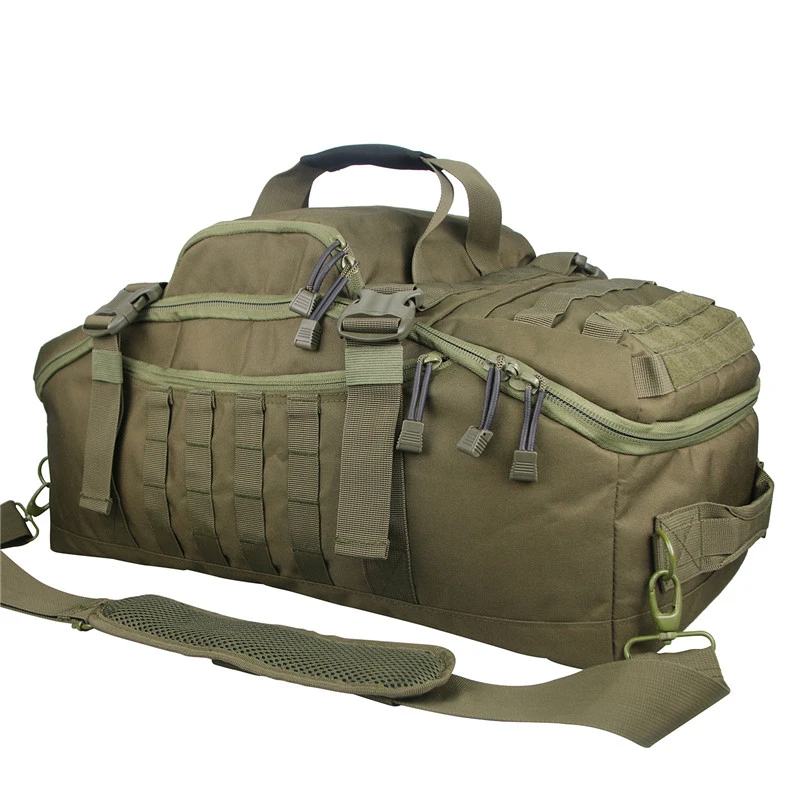 LQARMY 25L 45L 80L Tactical Military Backpack Gym Duffle Bag for Men Camping Sports Travel Workout Weekender Deployment 3 in 1
