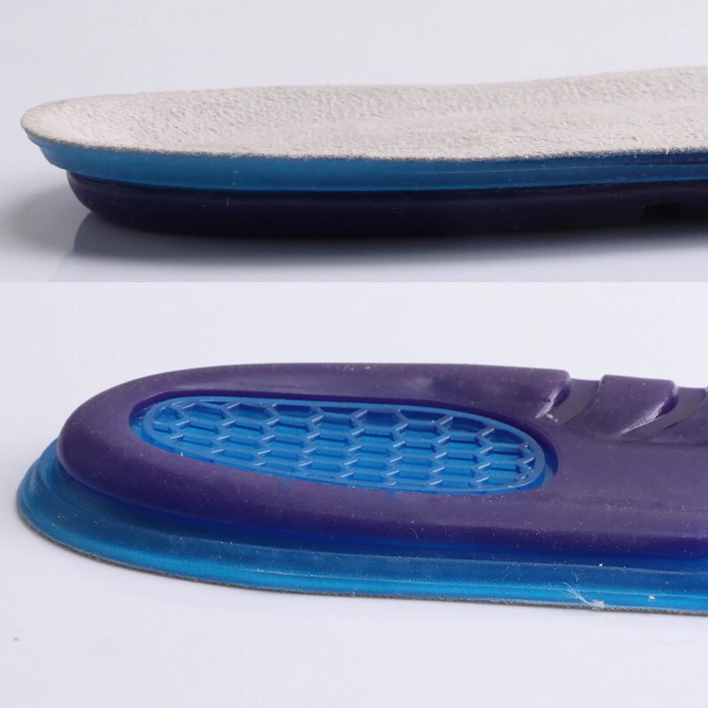 1Pair Gel Shoes Insole Men Women Silicone Insoles orthopedic Massaging Shoe Inserts Shock Absorption Shoe pads