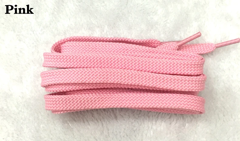 1 pair thicken classic shoelaces for sneakers shoe laces solid flat shoelace casual sports laces shoes strings 100/120/140/160cm
