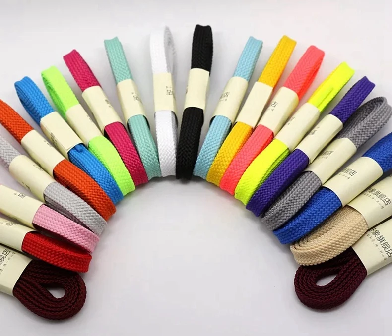1 pair thicken classic shoelaces for sneakers shoe laces solid flat shoelace casual sports laces shoes strings 100/120/140/160cm