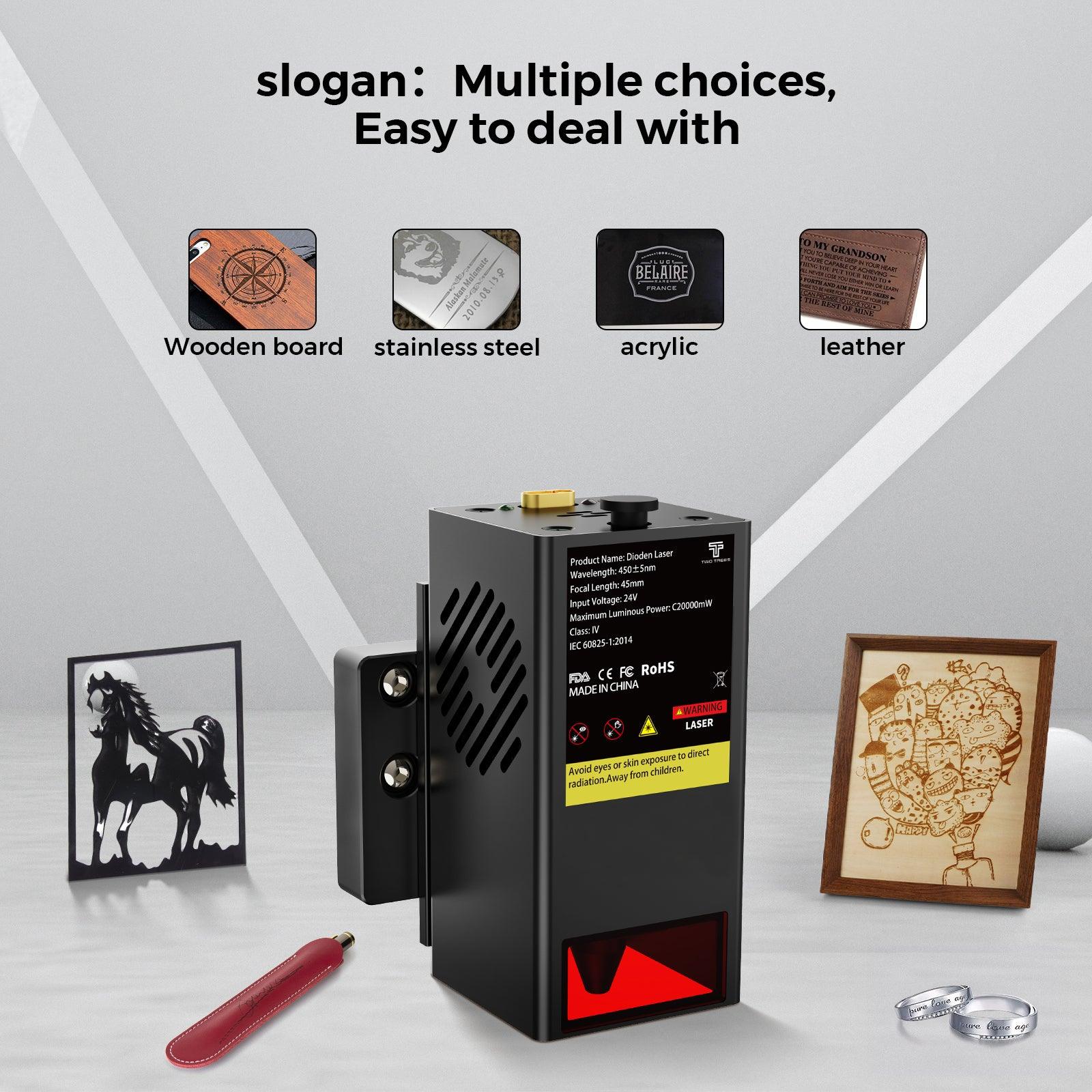 TWOTREES TTC450 Pro CNC Router With NEMA 57 Stepper Motor 4-Axis Engraver Machine for Wood Acrylic Aluminum PCB Carving Cutting