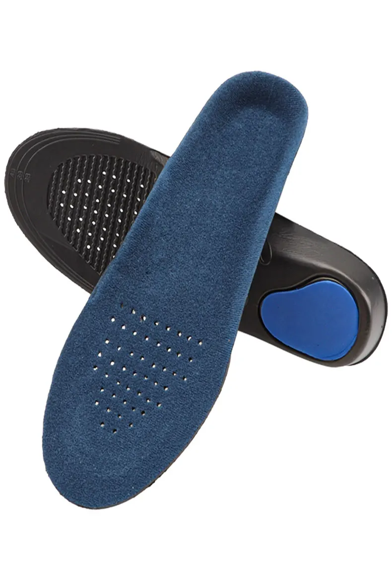 1Pair Plantar Fasciitis Arch Support Shoes Insole Orthopedic Insoles for Feet Shock-absorbing Shoe Pads Unisex Size EU34-49