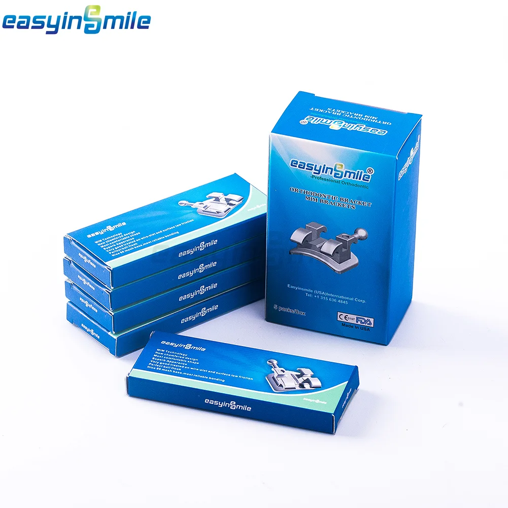 Easyinsmile Dental Material for Mini Orhto Bracket Metal Braces Roth / MBT 345 022 High Quality
