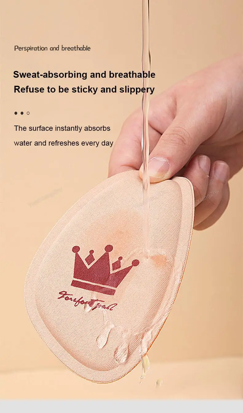 Forefoot Pads Women Half Insoles Adjust size Shoe Pads Comfortable Foot Care Products High Heel shoe Forefoot Non-slip Cushion