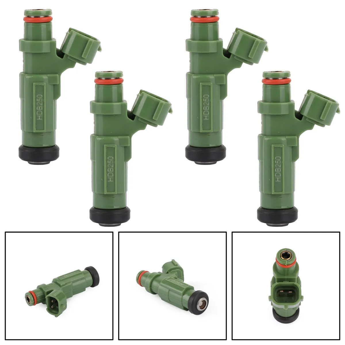 Areyourshop Fit for Mitsubishi Lancer 2.0L L4 2004 2005 2006 2007 4PCS Fuel Injectors 1550576 MN128318 Car Auto Accessories Part