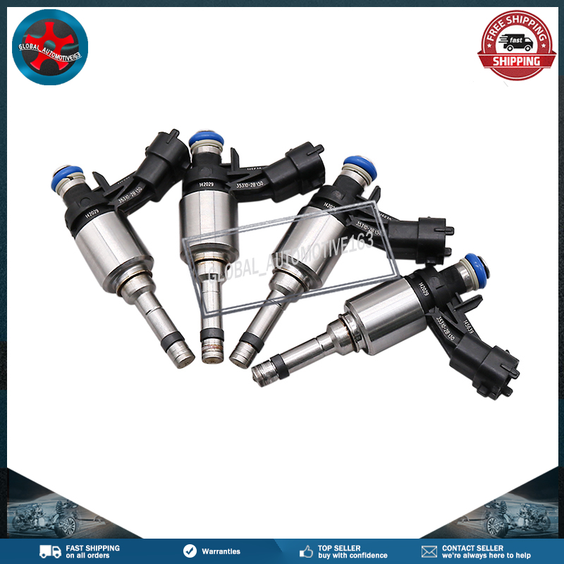Fuel injectors 35310-2B130 353102B130 For Hyundai Accent 1.6L Hyundai Veloster 1.6L Kia Rio 1.6L Kia Soul 1.6L