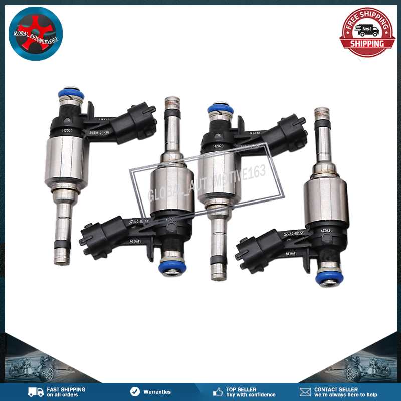Fuel injectors 35310-2B130 353102B130 For Hyundai Accent 1.6L Hyundai Veloster 1.6L Kia Rio 1.6L Kia Soul 1.6L