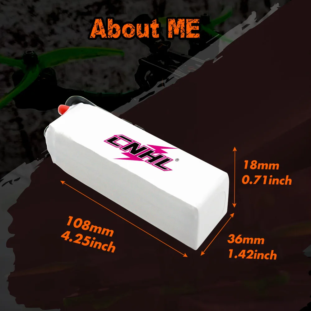 2pcs CNHL 2S 7.4V Lipo Battery 2200mAh 40C 70C With T Deans XT60 Plug for FPV Quadcopter Drone Airplane Helicopter Car Hobby