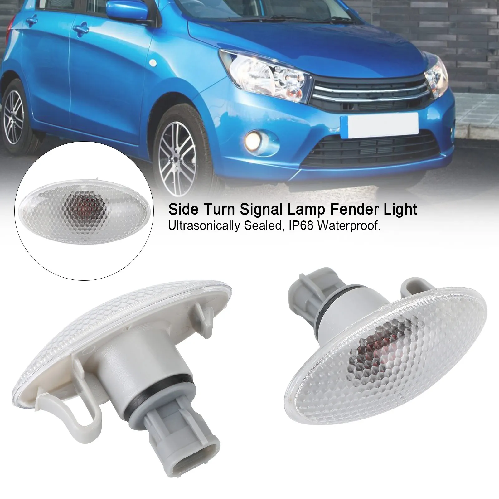 Areyourshop Side Turn Signal Lamp Fender Light for Suzuki Swift Grand Vitara Splash SX4 36410-63J00 36410-63J20 36410-63J01