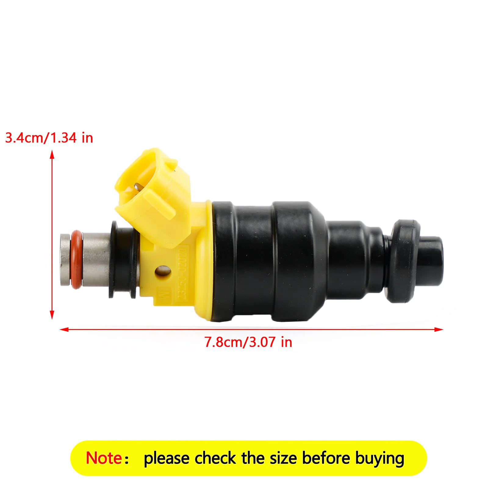 Areyourshop 1pcs Fuel Injectors Fit for Carina 1992-1997 AT190 Avensis 1997-2000 23250-02020 Car Auto Accessories Parts
