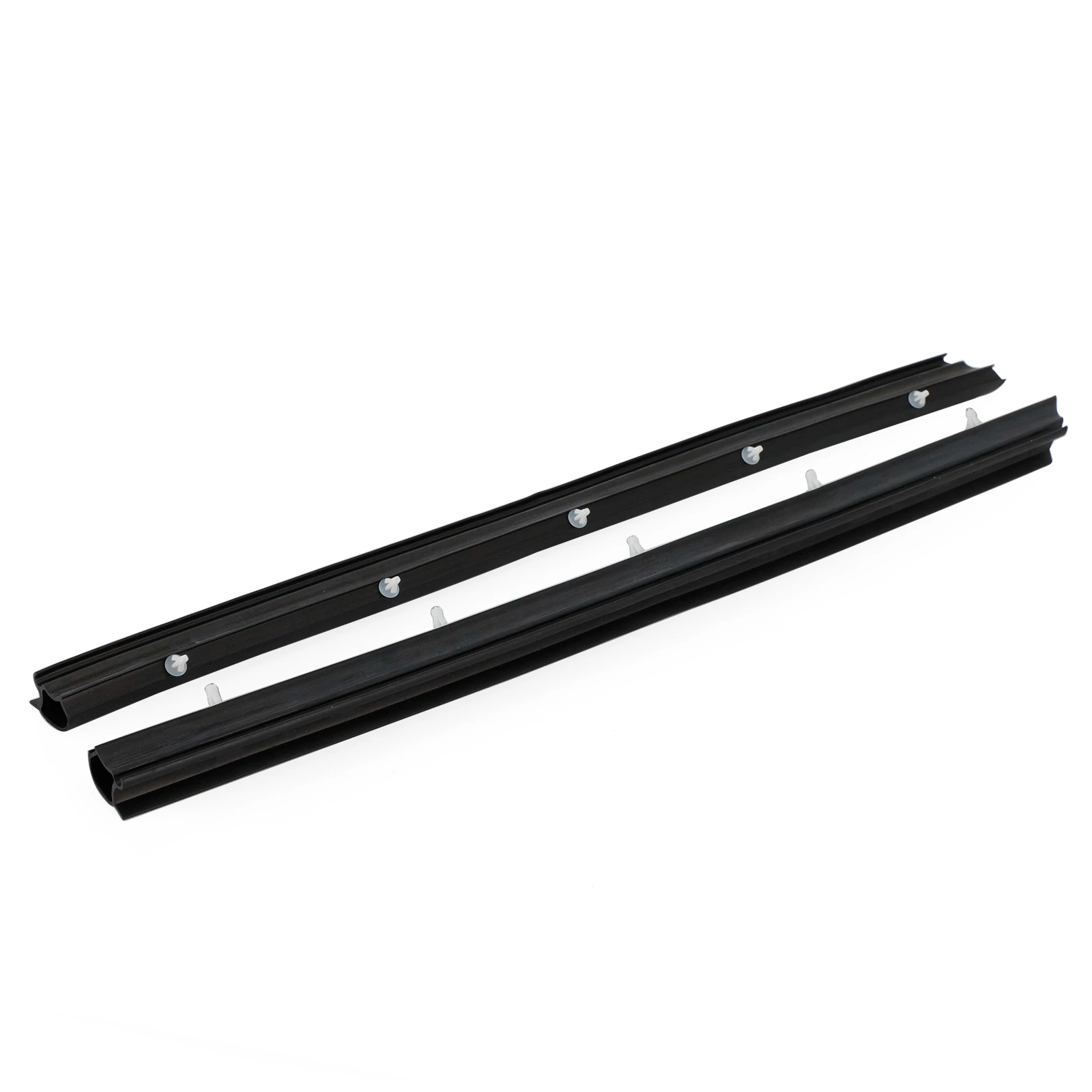 Areyourshop 2x Front Door Gasket Seal Rubber Trim for VW Transporter T5 T5.1 Car Accessories Part