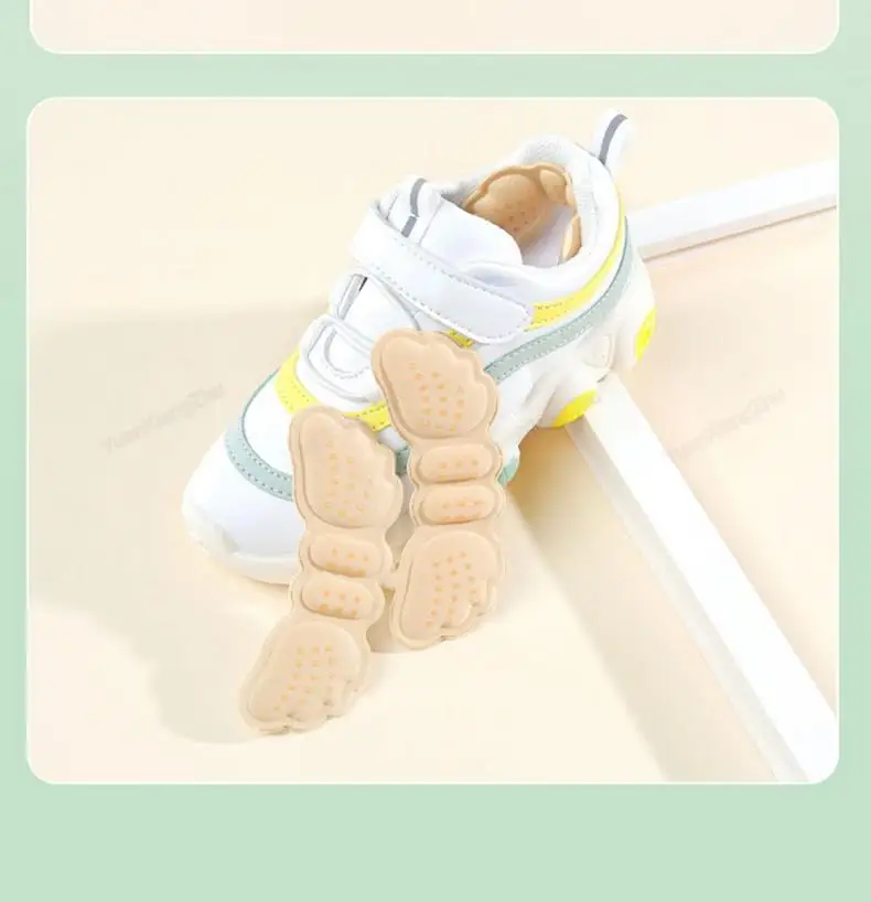 Heel Protectors kids Shoes Heels Cushion Shoe Pads for Child Stickers Inserts Adjustable Size Shoes Insoles Foot Pain Relievers