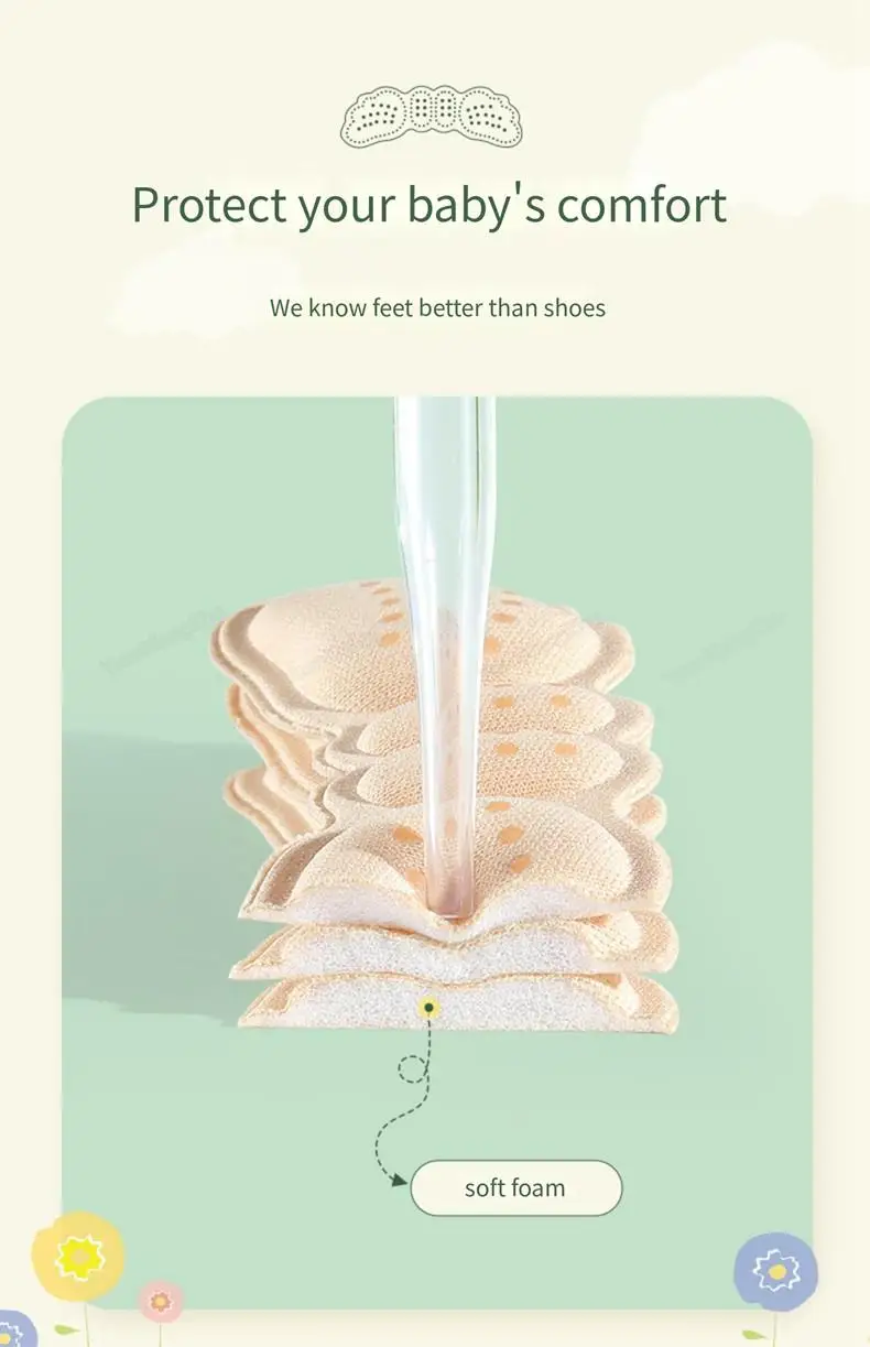 Heel Protectors kids Shoes Heels Cushion Shoe Pads for Child Stickers Inserts Adjustable Size Shoes Insoles Foot Pain Relievers