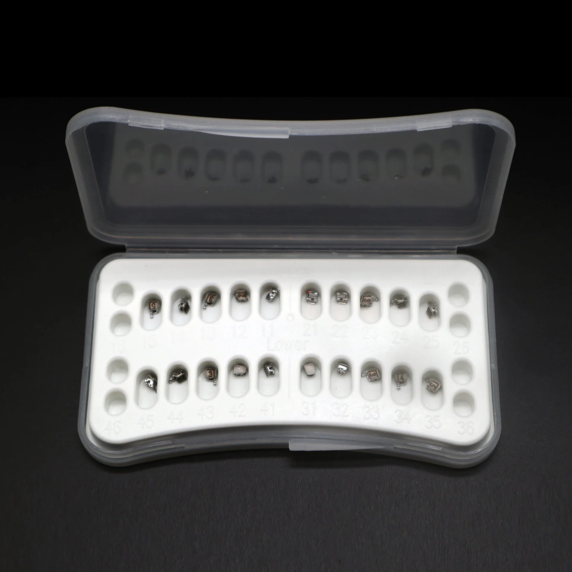 Easyinsmile Dental Material for Metal Self Ligating Orhto Bracket Mini Braces Roth / MBT 345 022 Newest Type High Quality