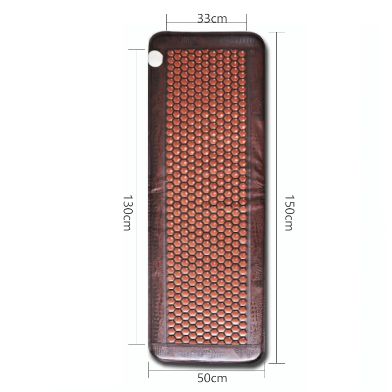 Electric Heated Jade Germanium Stone Massage Mattress Natural Tourmaline Therapy Thermal Pad Infrared Heating Jade Sofa Bed Mat