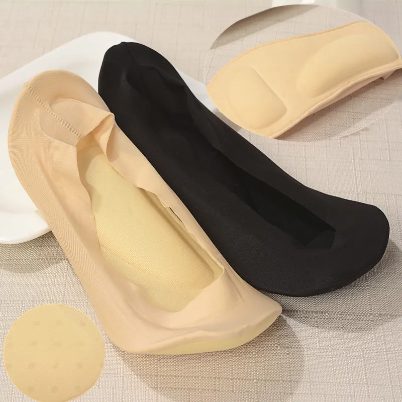 Women Insoles 3D Stretch Breathable Deodorant Running Cushion Insoles For Invisible Sock insole Shoes Sole Orthopedic Pad