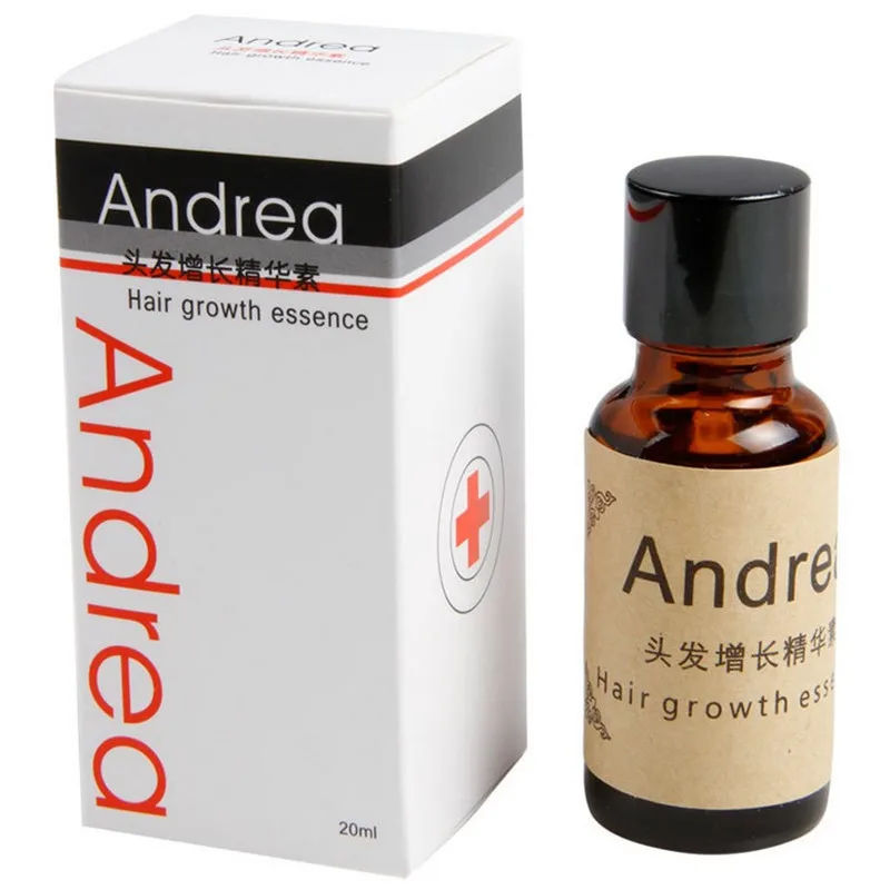 Andrea Hair Fast Hair Growth Essentielle Herbal Keratin Dense Alopecia Loss Liquid Ginger Sunburst Yuda Pilatory Oil 20ml