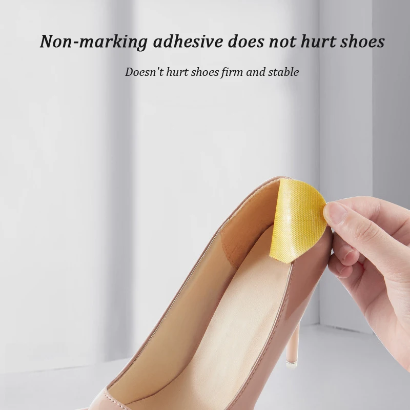2022 New High Heels Insoles for Women Heel Protector Stickers Cushion Inserts Foot Heel Liners Pain Relief Pads Foot Accessories