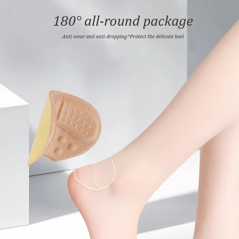 2022 New High Heels Insoles for Women Heel Protector Stickers Cushion Inserts Foot Heel Liners Pain Relief Pads Foot Accessories