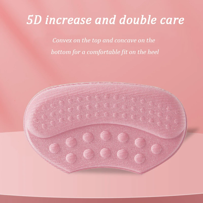 2022 New High Heels Insoles for Women Heel Protector Stickers Cushion Inserts Foot Heel Liners Pain Relief Pads Foot Accessories